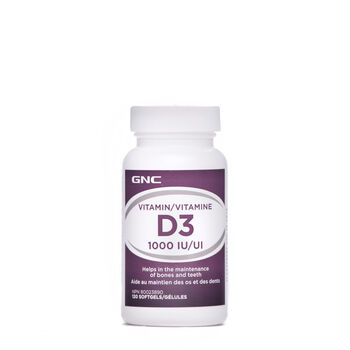 Vitamin D3 1000 IU  | GNC